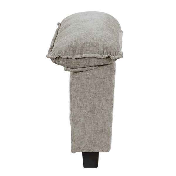 English Elm Modern 5-Piece Modular Sectional Sofa Set - Plush Chenille Upholstery & Durable Design For Living Room B011S01818