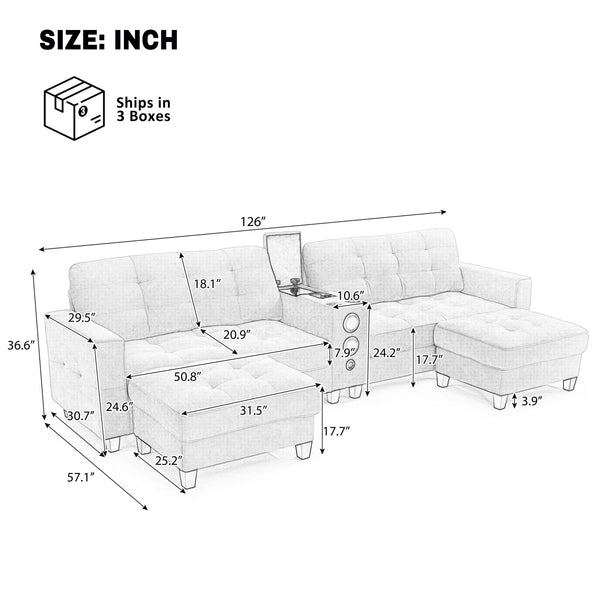 English Elm Swivel Barrel Accent Chair Chenille Tufted Round Club Seat for Living Room Lounge Grey N719S002290E