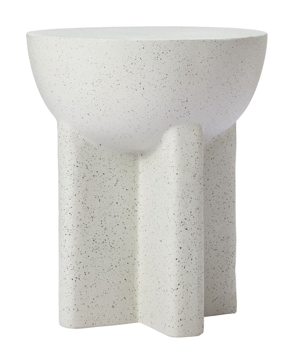 Molli Side Table White 110192 Zuo Modern