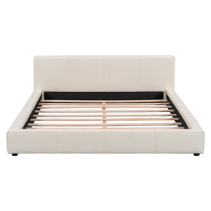 English Elm Christopher Knight Home® - [Stylish Stylish Beige Upholstered Bed – Modern Comfort & Durability For Your Bedroom, Fits All Mattress Sizes N769P241233K