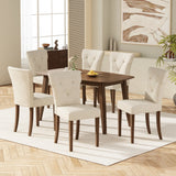 Christopher Knight Home® - Noble House - - Dining Chairs Set Of 2, Upholstered Kitchen & Dining Room Chairs(Cream)