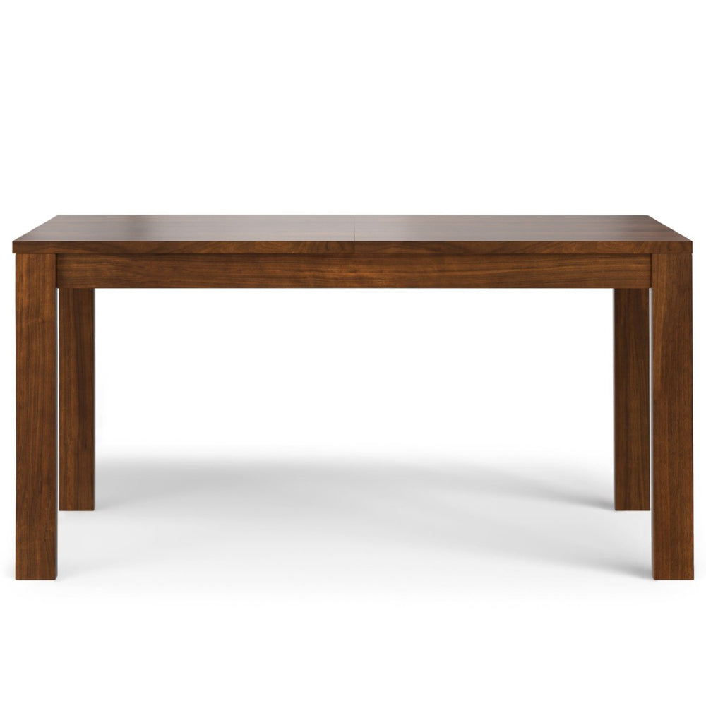 English Elm Wilson Elegant Extendable Dining Table In Walnut Veneer - Versatile Transitional Design For 8 Guests B136P266897-GIGA