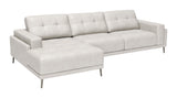 Bliss LAF Chaise Sectional Beige 110371 Zuo Modern