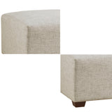 INK+IVY Molly Modern/Contemporary 3-Piece Modular L-Shape Sofa II90-0557 Linen