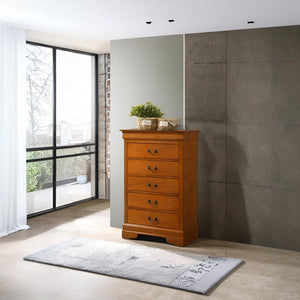 English Elm Louisphillipe G02160-Ch Oak Chest – Elegant Storage Solution With Classic Design & Durable Construction B078107849