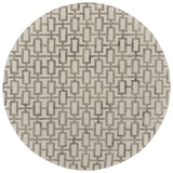 Feizy Rugs Lorrain Hand Tufted Wool Geometric Rug – Stylish, Stain-resistant, Modern Design For High Traffic Areas Ivory,Taupe Wool 6108919fgryivyn95