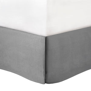 English Elm Embroidered 8-Piece Comforter Set In Serene Grey For King Beds – Cozy Microfiber With Elegant Accents B03594922