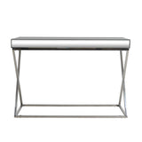 Christopher Knight Home® - Noble House - Murley Modern Glam Console Table with Mirror Tabletop, Silver