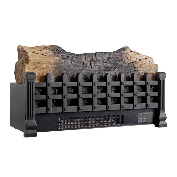 English Elm 20 Inch Freestanding Electric Fireplace Heater with 3d Flame Effect for Indoor Rooms W1769P304057