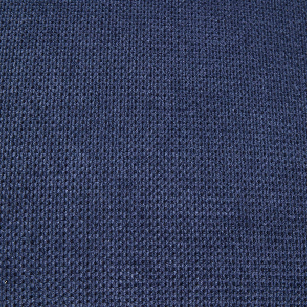 English Elm Rayon Plush High-Back Dining Chair Set with Rebound Sponge, Steel Springs & Curved Solid Wood Legs Blue W1143P190235