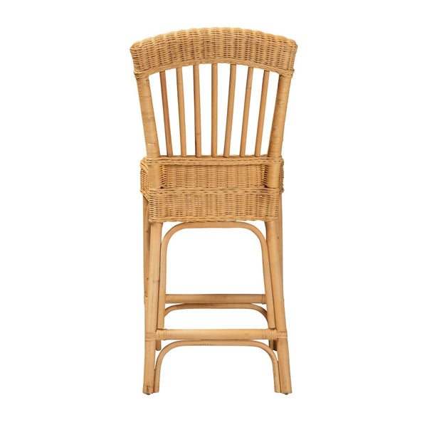 English Elm Modern Seagrass Woven Acacia Wood Dining Chair Set Bohemian Organic Style B2750P467677