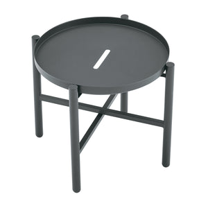 English Elm Sunset 3-Piece Conversation Set with Removable Zippered Cushions, Waterproof UV Fabric, Rust‑Resist Grey B365P397649