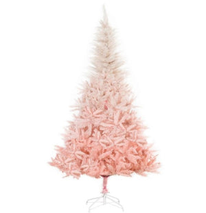 English Elm Christmas Pink Spruce Artificial Tree with 800 Pvc Tips Flame Retardant Holiday Decor T3971P419810
