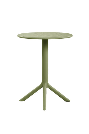 English Elm Cedric Outdoor Round Bistro Table Cafe Inspired Modern Design for Compact Patios Sage Green N776P390479G
