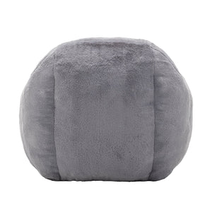 English Elm Bean Bag Chair – Plush Faux Fur Floor Sofa With Back Support For Ultimate Comfort In Any Room W2200P326889