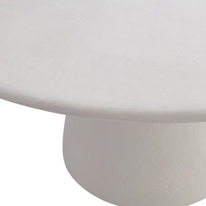 Bernhardt Bernhardt Laurel Outdoor Dining Table — 60" Round Grc Quarry Finish Pedestal, Weatherproof Elegance K2140