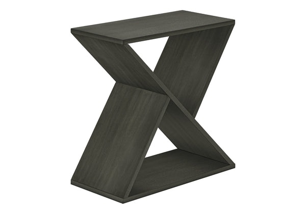 English Elm Accent Table - Stylish Dark Green Veneer End Table With Smart Storage For Small Spaces & Modern Decor B2710P219486