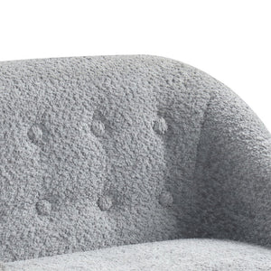 English Elm Arabella Tufted Chenille Kids Sofa Foam Seat Coil Springs Wooden Legs Playroom B2749P413204