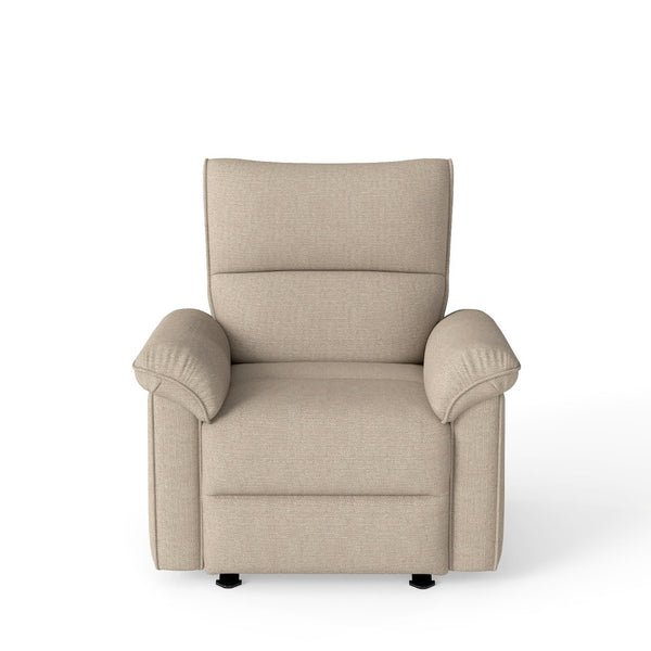 English Elm Power Lift Recliner Velvet Chair with Extended Footrest and Cup Holders for Elderly W1028S00062