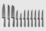 Lenox Cambridge Nero Hammered Titanium 12-Piece Cutlery Block Set NO COLOR METAL 92668KBCC18R