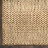 Nourison Courtyard COU01 Machine Made Power-loomed Borderless Design Indoor/Outdoor Modern Outdoor Rug Jute, Jute 90% Polypropylene,10% Polyester 99446991102