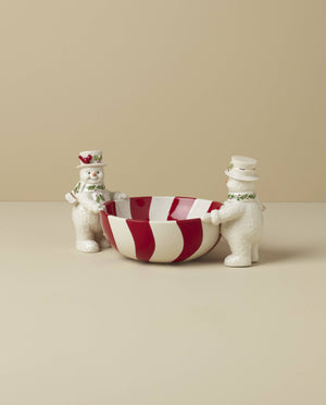 Lenox Happy Holly Days Treat Bowl Ivory, IVORY PORCELAIN 896363