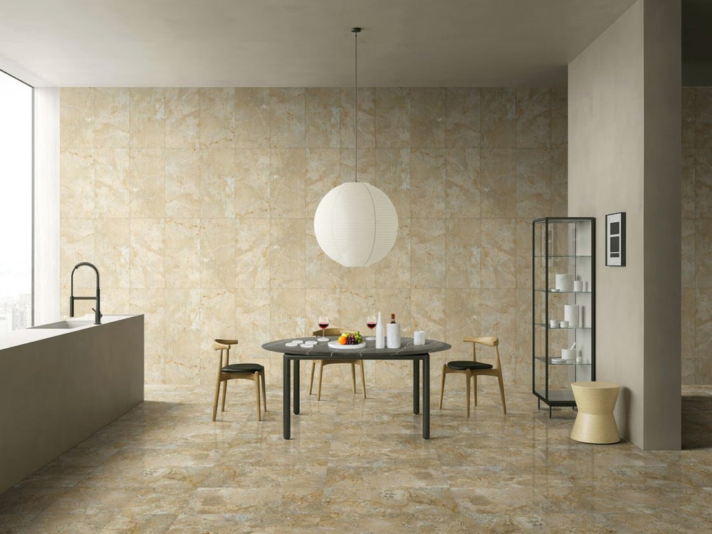 English Elm White Natural Marble Dining Room Accessories Set - Luxurious 10-Piece Collection For Elegant Tables W1696P262939-GIGA