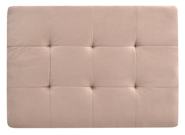 English Elm Malone Tufted Upholstered Ottoman with Sturdy Frame for Cozy Seating and Stylish Small-Space Living Mocha 38 L x 27 W x 16 H B078P301553