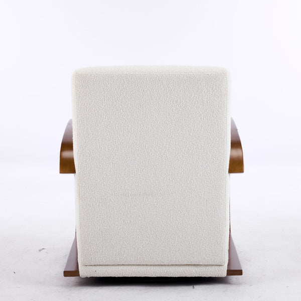 English Elm Meditation Chair - Ergonomic Cross-Legged Seating With Lumbar Support & Adjustable Cushion In Beige W3248P399635