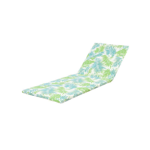 English Elm Christopher Knight Home® - Lounge Chaise Lounge Set - Acacia Wood With Water-Resistant Cushions, 4-Position Recline & Tropical Style N770P272405T_N770P253018L