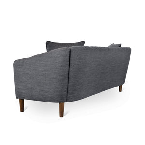 English Elm Christopher Knight Home® - 66957.00Achar_66957.00Bchar Contemporary 3-Seater Sofa In Charcoal - Plush Comfort & Modern Design! N771P202640N_N771P202649N