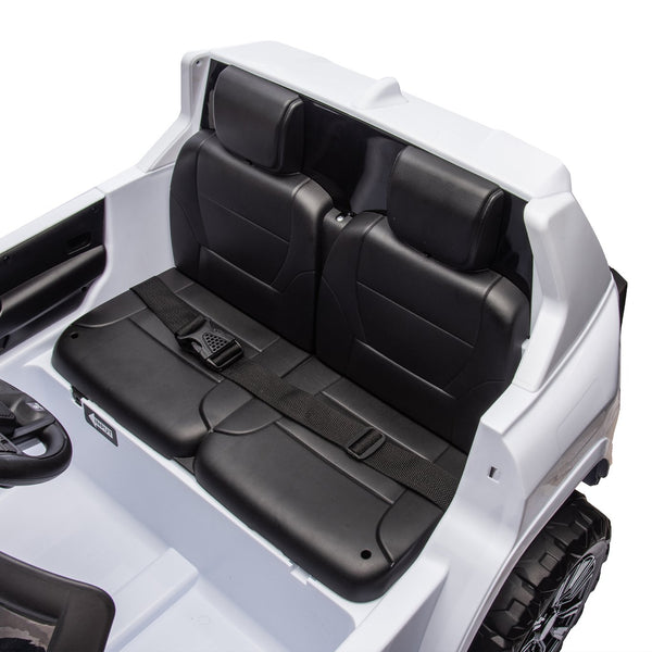 English Elm Licensed Lexus Lx600 24v Two Seater Kids Ride on Suv with Remote and Suspension White W1578P339060