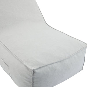 English Elm Christopher Knight Home® - Perry Outdoor Bean Bag Lounge Chairs - Set Of 2, Light Gray, Durable, Quick-Dry For Relaxation N775P265564G-S2