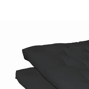English Elm Jordan Full Size Innerspring Futon Pad with Foam Core and Cotton Batting Support B062P340723
