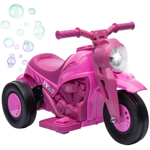 English Elm Qaba 6v Toddler Electric Motorbike with Bubble Machine Led Light and Music W2225P249811