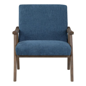 OSP Home Furnishings Weldon Armchair Navy