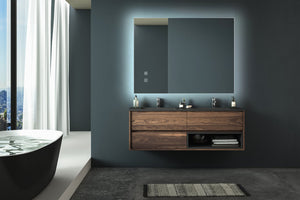 English Elm 36X28 Inch Led Vanity Mirror - Dimmable, Anti-Fog, Adjustable Color Temp, Ip54 Waterproof, High Cri W1992P211074