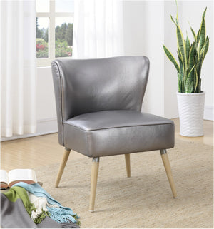 OSP Home Furnishings Amity Side Chair Sizzle Pewter