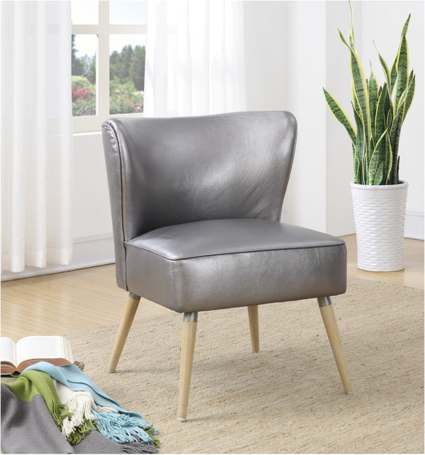OSP Home Furnishings Amity Side Chair Sizzle Pewter