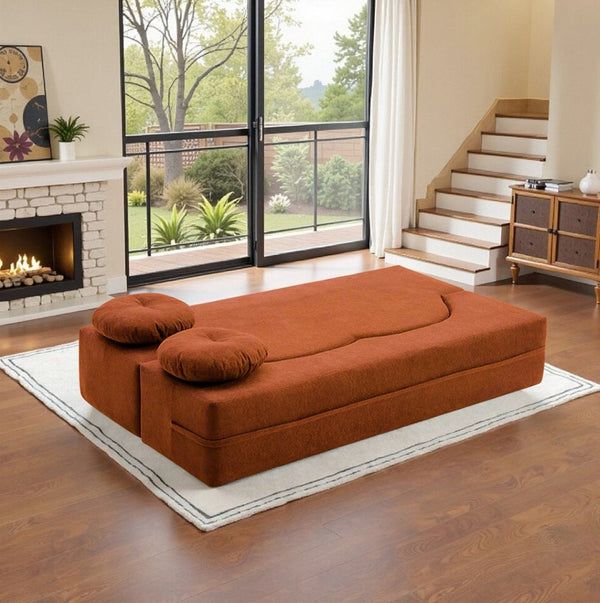 English Elm 2-In-1 Convertible Modular Sofa Bed With Memory Foam - No Assembly, Space-Saving Comfort For Any Room P2 W3653P355636-GIGA