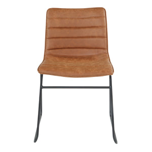 OSP Home Furnishings Halo Stacking Chair  - Set of 2 Sand