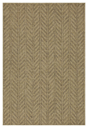 English Elm Earth Jute/Mocha Area Rug 7'10" X 10'3" - Stylish Indoor/Outdoor Flatweave, Kid & Pet Friendly B186P198847