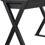 OSP Home Furnishings Marna Writing Desk Black