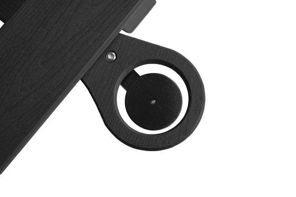 English Elm Lounge Chair Set - 3-Piece All-Weather Chaise Lounge With Side Table, Wheels, 5 Positions & Cup Holders W2103P254673