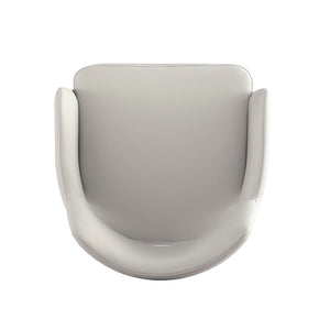 English Elm Tremont Metal Vegan Leather Armchair - Modern Stone Gray Design For Stylish Comfort & Durability B365P397742-GIGA