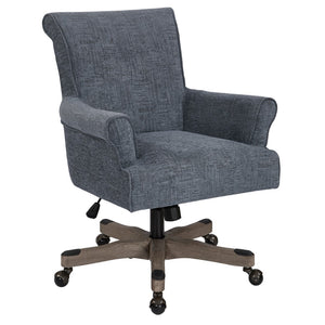 OSP Home Furnishings Megan Office Chair Navy