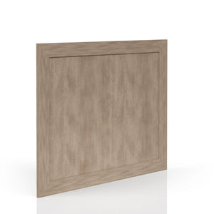 English Elm Sand Rectangle Wood Mirror with Beveled Glass and Rubberwood Frame, Dresser-Mount, Warm Finish Sand 49 L x 42.25 W x 4 H B2699P266475