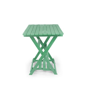 English Elm Summit Ridge Recycled Hdpe Outdoor Folding Bar Table Weather Resistant Eco Patio Green B2745P409713