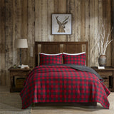 Woolrich Check Lodge/Cabin Oversized Quilt Mini Set