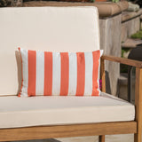 Christopher Knight Home® Noble House Coronado Stripe Rectangular Pillow